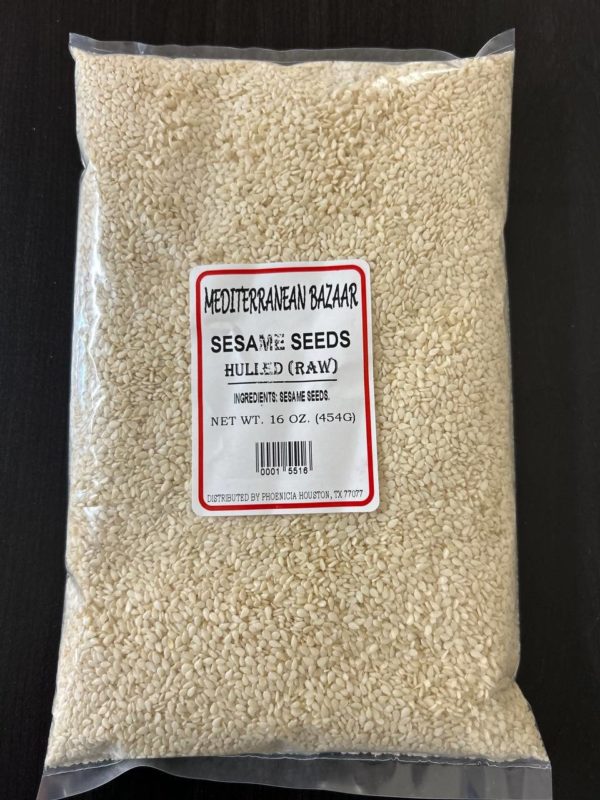 Sesame Seeds Hulied (Raw), 16 oz