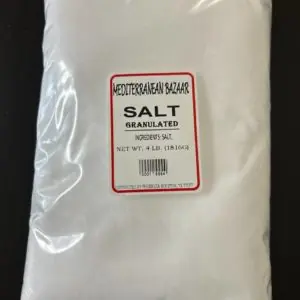 Salt Granulated, 64 oz