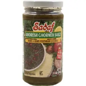 خورش قورمه سبزی صدف، 12 oz