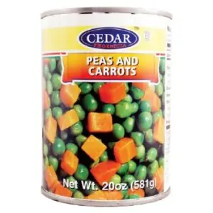 Cedar Peas and Carrots, 20 oz