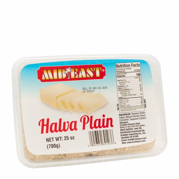 MidEast Halva Plain, 25 oz