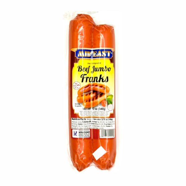 MidEast Beef Jumbo Frank, 12 oz