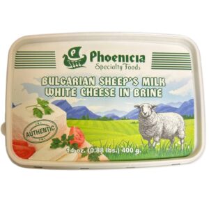 Bulgarian Sheep's Milk White Cheese In Brine, 14 oz