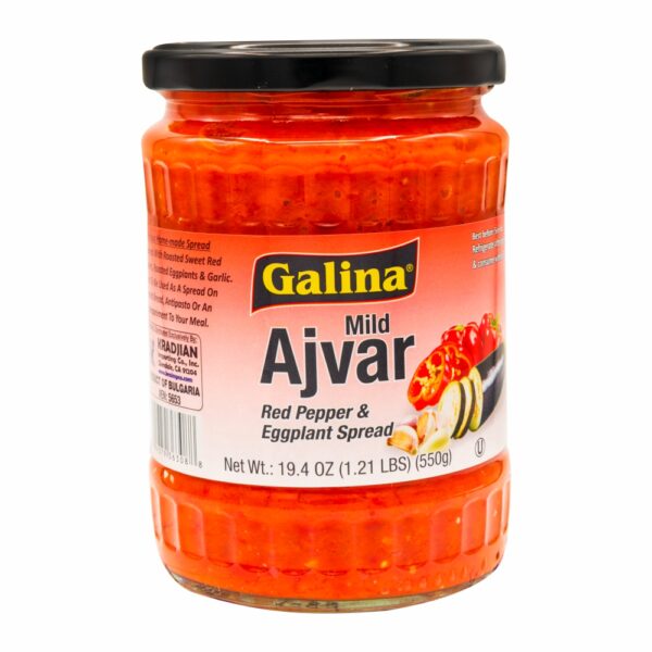 Galina Pepper & Eggplant Ajvar Mild , 19.4 oz