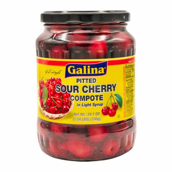 Galina Pitted Sour Chery "Compot" , 24.7 oz