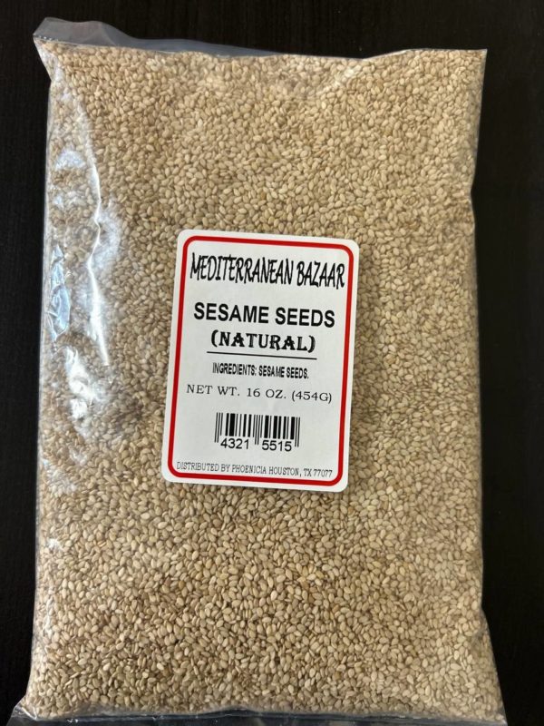 Sesame Seeds (Natural), 16 oz