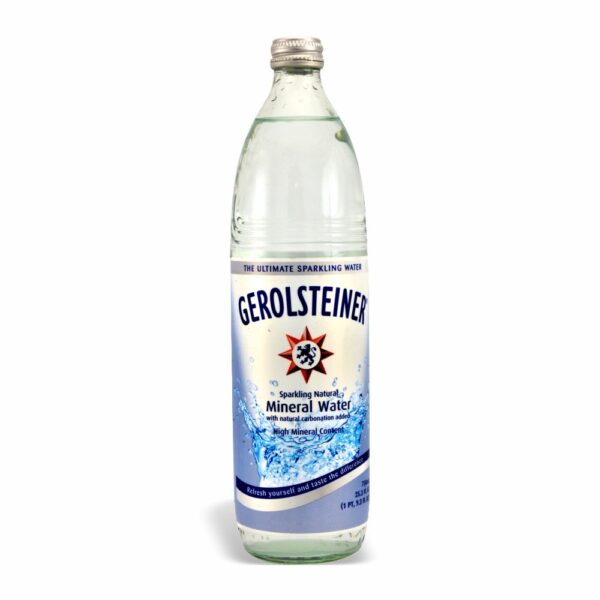Gerolsteiner Sparkling Mineral Water , 25.3 oz