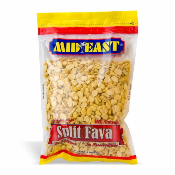 MidEast Fava Beans Split, 24 oz