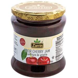 Zarrin Sour Cherry Jam, 15.87 oz