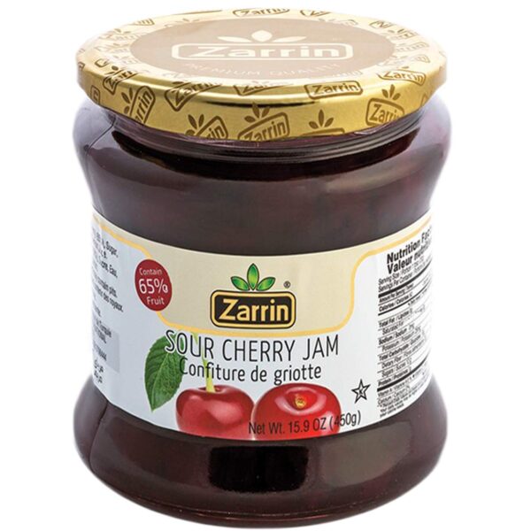 Zarrin Sour Cherry Jam, 15.87 oz