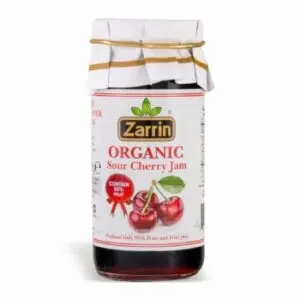 Zarrin Sour Cherry Jam Organic, 10 oz