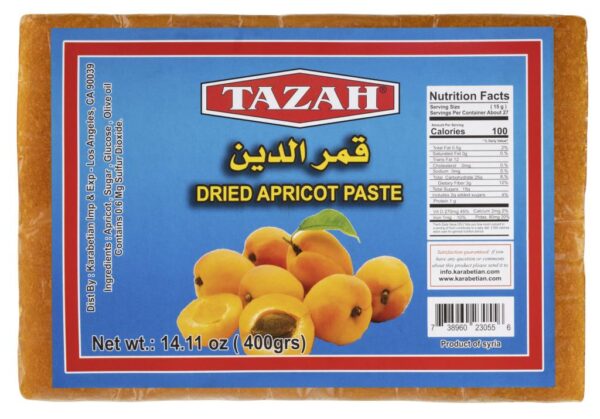 Dried Apricot Paste, 14.11 oz