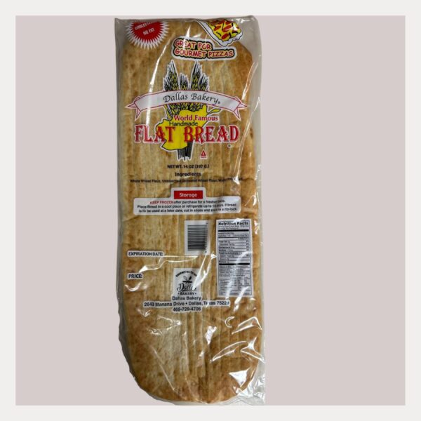 Frozen Handmade Flat Bread, (Get it fresh every Monday), 24 inch