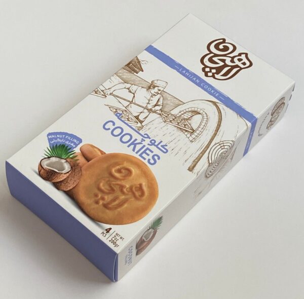 Coconut filling Lahijan kolooche , Contain 4 Cookies - Image 4