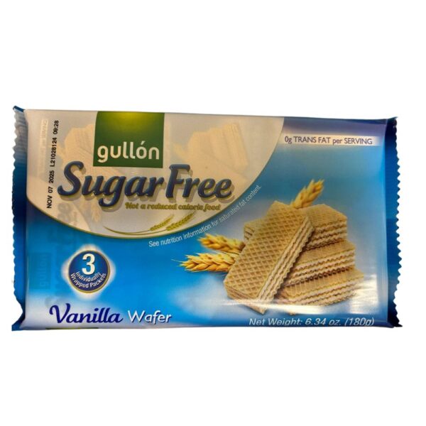 Vanilla Wafer, Sugar Free, 6.3 oz