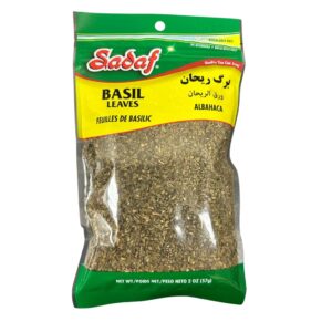 Sadaf Basil Leaves, 2oz