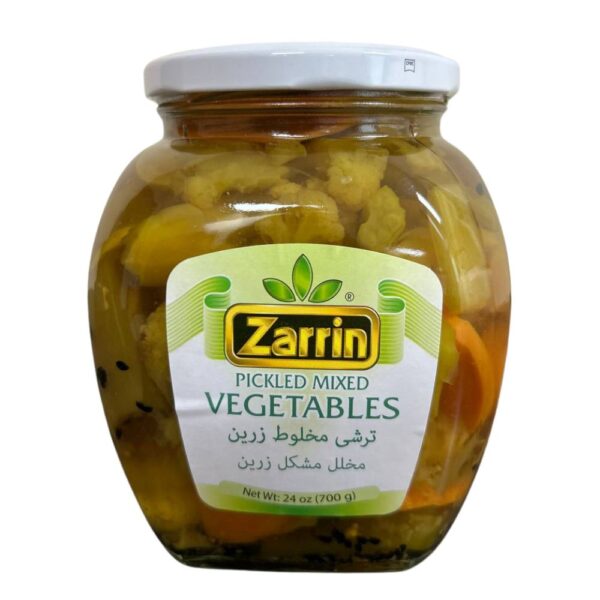 Zarrin Pickled Mixed Vegetables, 24 oz