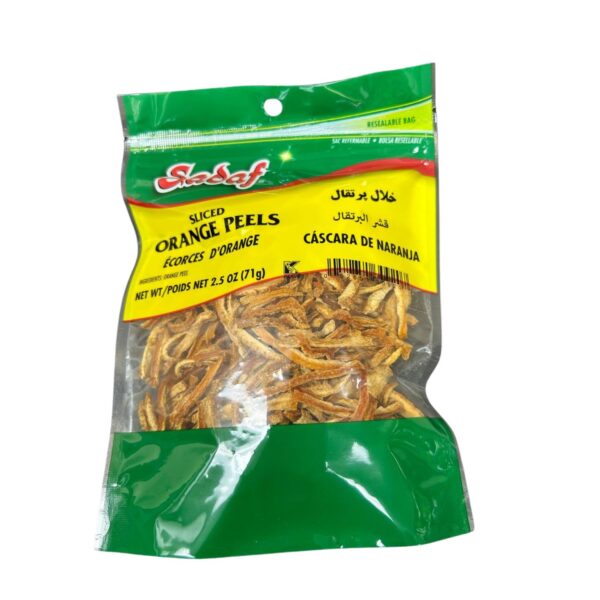 Sadaf Sliced Orange Peels, 2.5 oz