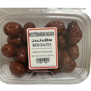 Mediterranean Red Dates Jumbo, 8 oz