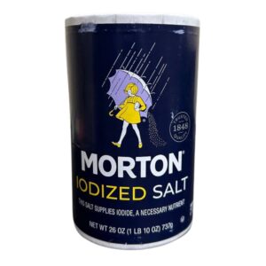 Iodized Salt, 26 oz
