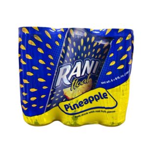 Rani Pineapple Fruit drink With Real Fruit Pieces, 8 oz