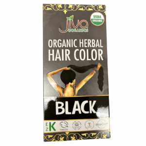Organic Herbal Hair Color, Black , 3.5 oz