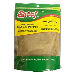 Fine Ground Black Pepper, 4 oz