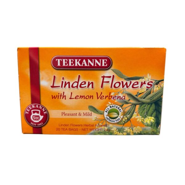 Teekanne Tea Linden Flowers With Lemon Verbena (20 Tea Bags)