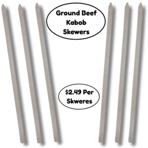 Ground Beef (Koobideh) Skewer