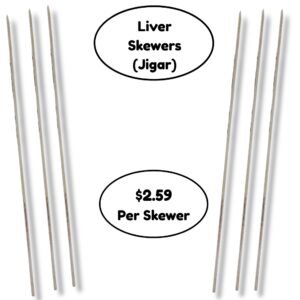 Liver Skewers (Jigar)