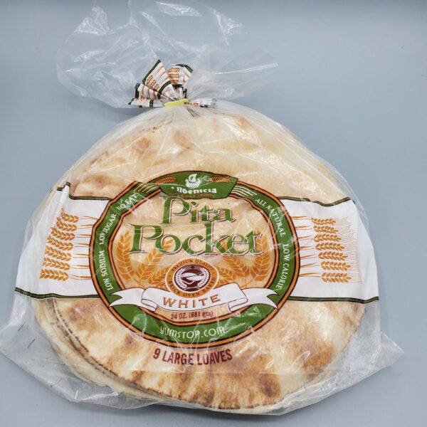 White Pita Bread, 24 oz