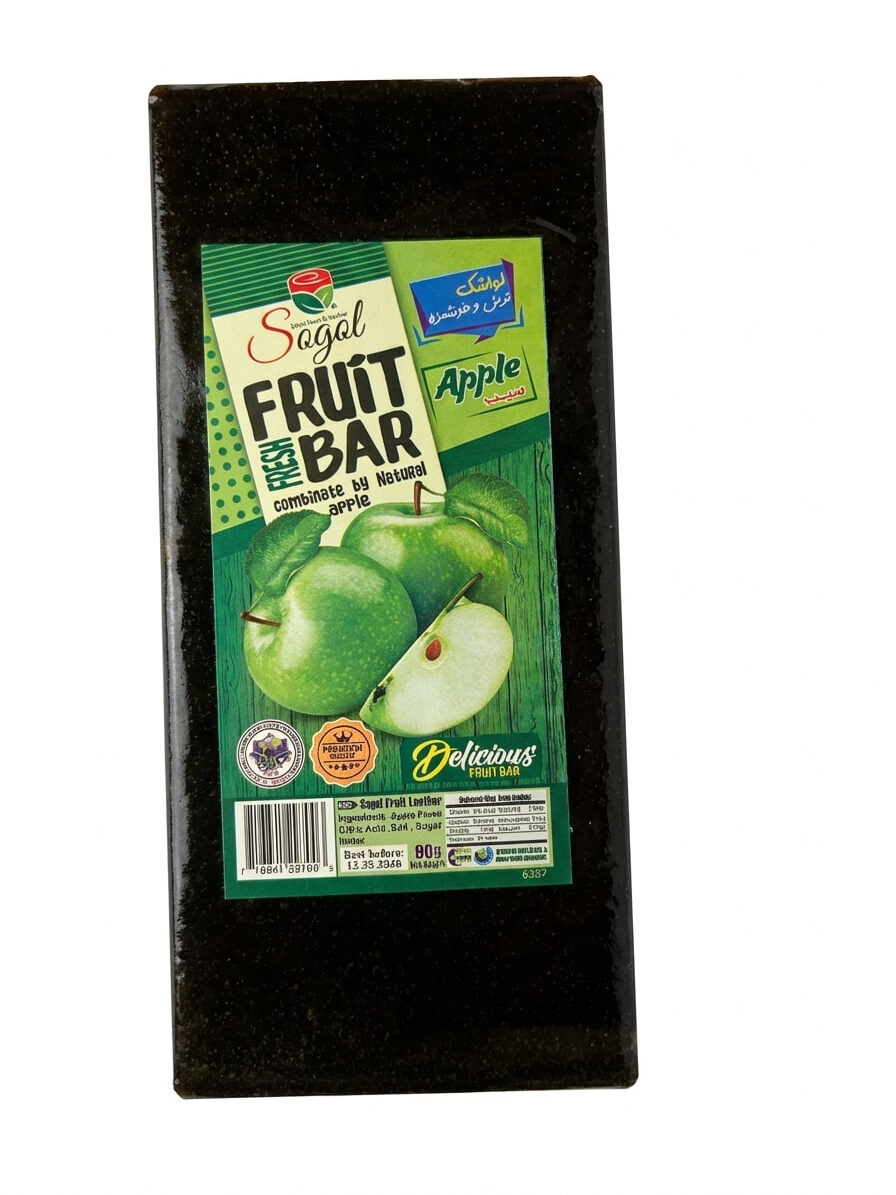 Green Apple Fruit Bar (Lavashak), 3.17 oz