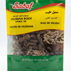Sadaf Valerian Root (Sonbol-Tib) Dietary Supplement, 2 oz